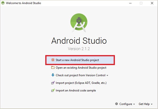 How to Set Up Your First Project with Android Studio - MessApps