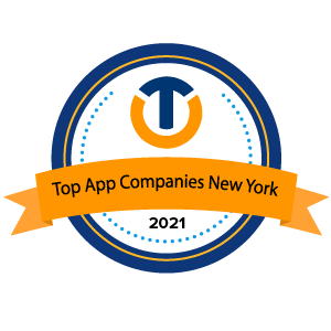 Top App Companies New York 2021-1-1 Badge